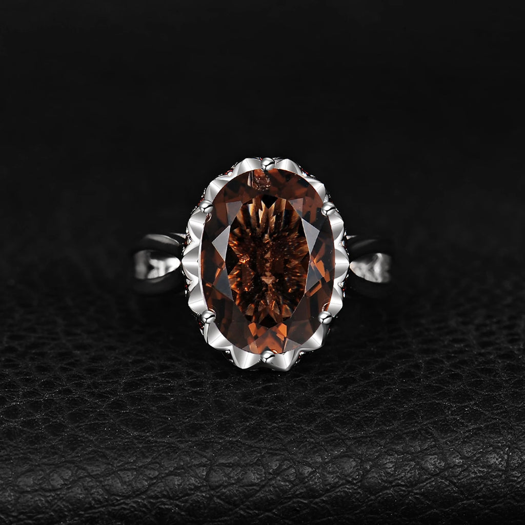 Smoky Quartz Ring · 925 Silber | Smoky Quartz Ring · 925 Silver