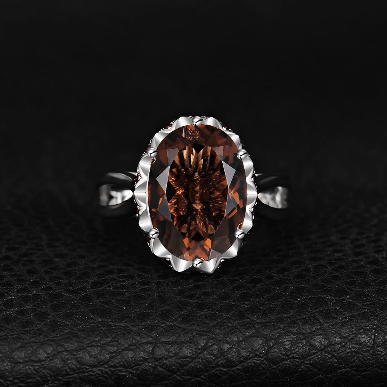 Smoky Quartz Ring · 925 Silber | Smoky Quartz Ring · 925 Silver