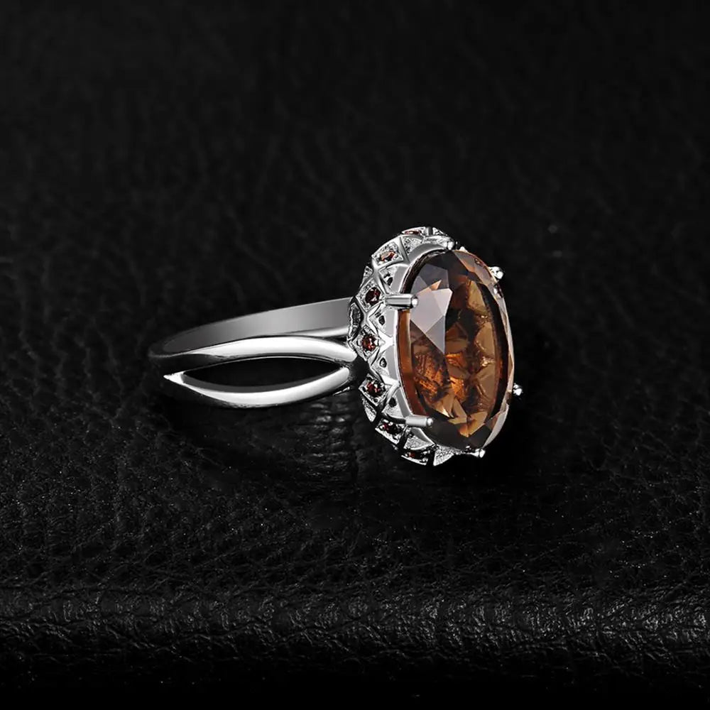 Smoky Quartz Ring · 925 Silber | Smoky Quartz Ring · 925 Silver