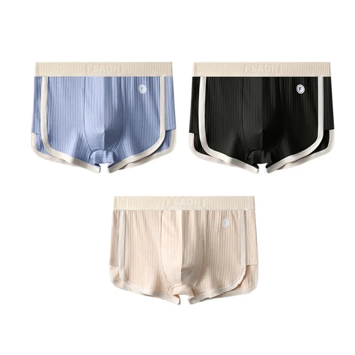 Herren Boxershorts aus Baumwolle | 3er Set – Atmungsaktiv & Komfortabel