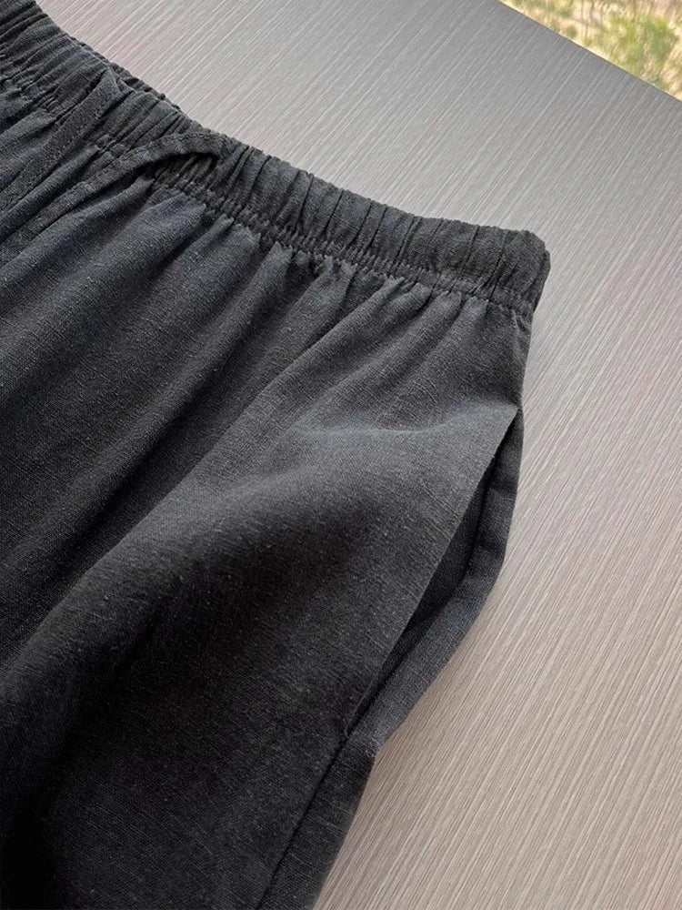 CHEVVAL Leinen-Weithose Damen ·