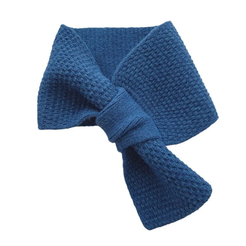 Damen Mini-Schlauchschal – Gestrickt, Korean Style, Halswärmer