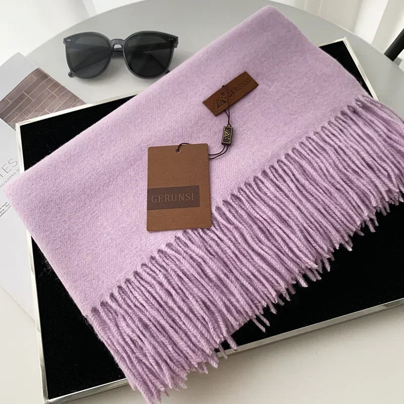 Damen Pashmina-Schal – Warm & Weich, Frühling/Herbst/Winter