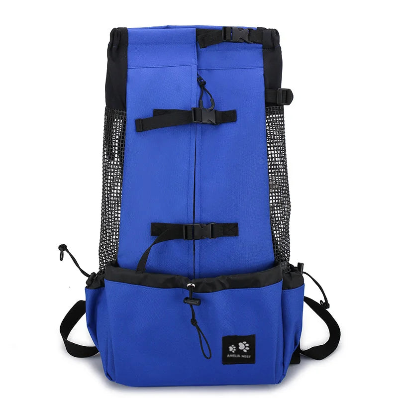 Hunde-Tragetasche Rucksack – Atmungsaktiv, Nylon, Für Kleine & Mittlere Hunde