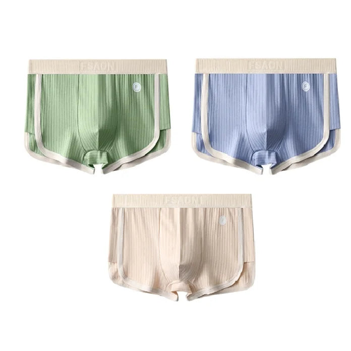 Herren Boxershorts aus Baumwolle | 3er Set – Atmungsaktiv & Komfortabel