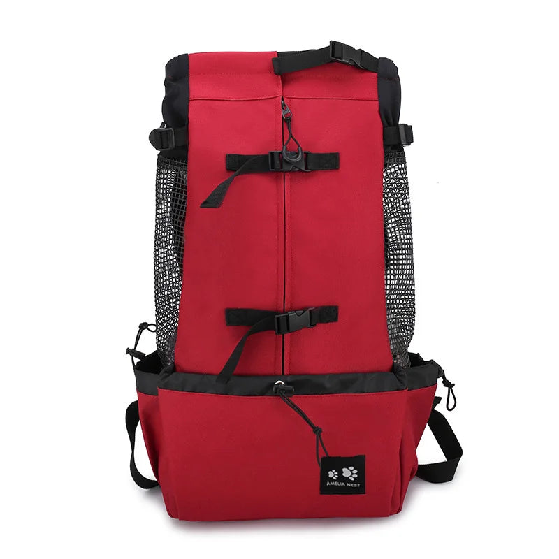 Hunde-Tragetasche Rucksack – Atmungsaktiv, Nylon, Für Kleine & Mittlere Hunde