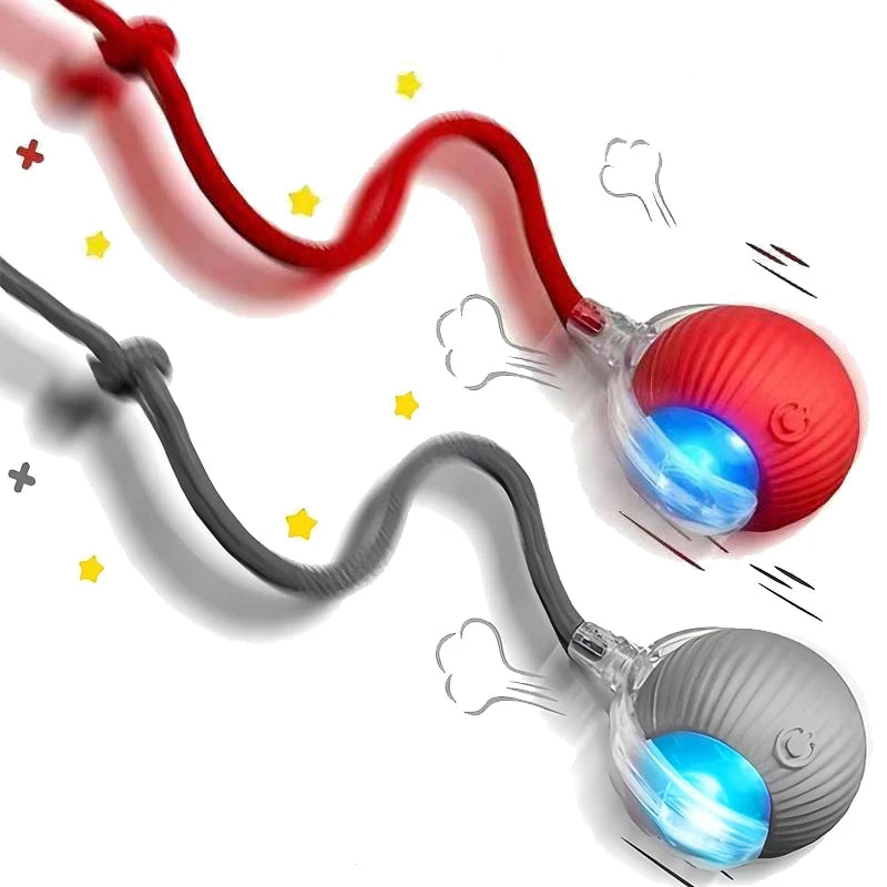 Interaktiver Katzenball mit Bewegungssensor – Automatisch & Aufladbar