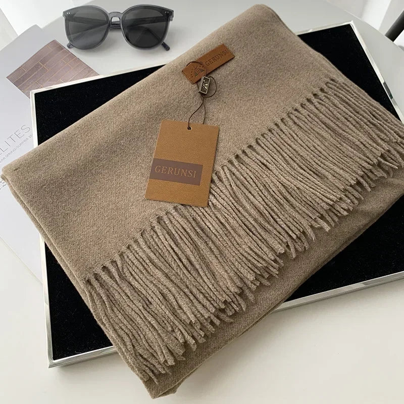 Damen Pashmina-Schal – Warm & Weich, Frühling/Herbst/Winter