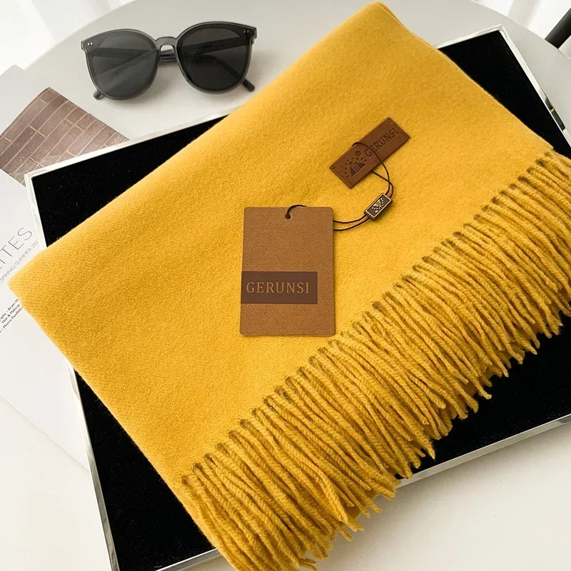 Damen Pashmina-Schal – Warm & Weich, Frühling/Herbst/Winter