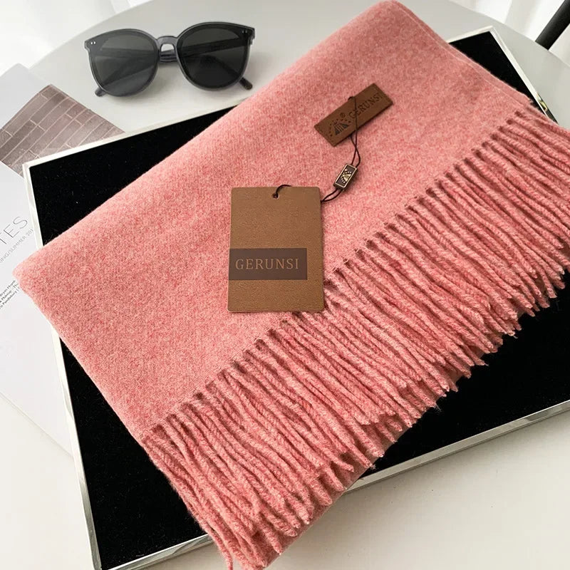 Damen Pashmina-Schal – Warm & Weich, Frühling/Herbst/Winter
