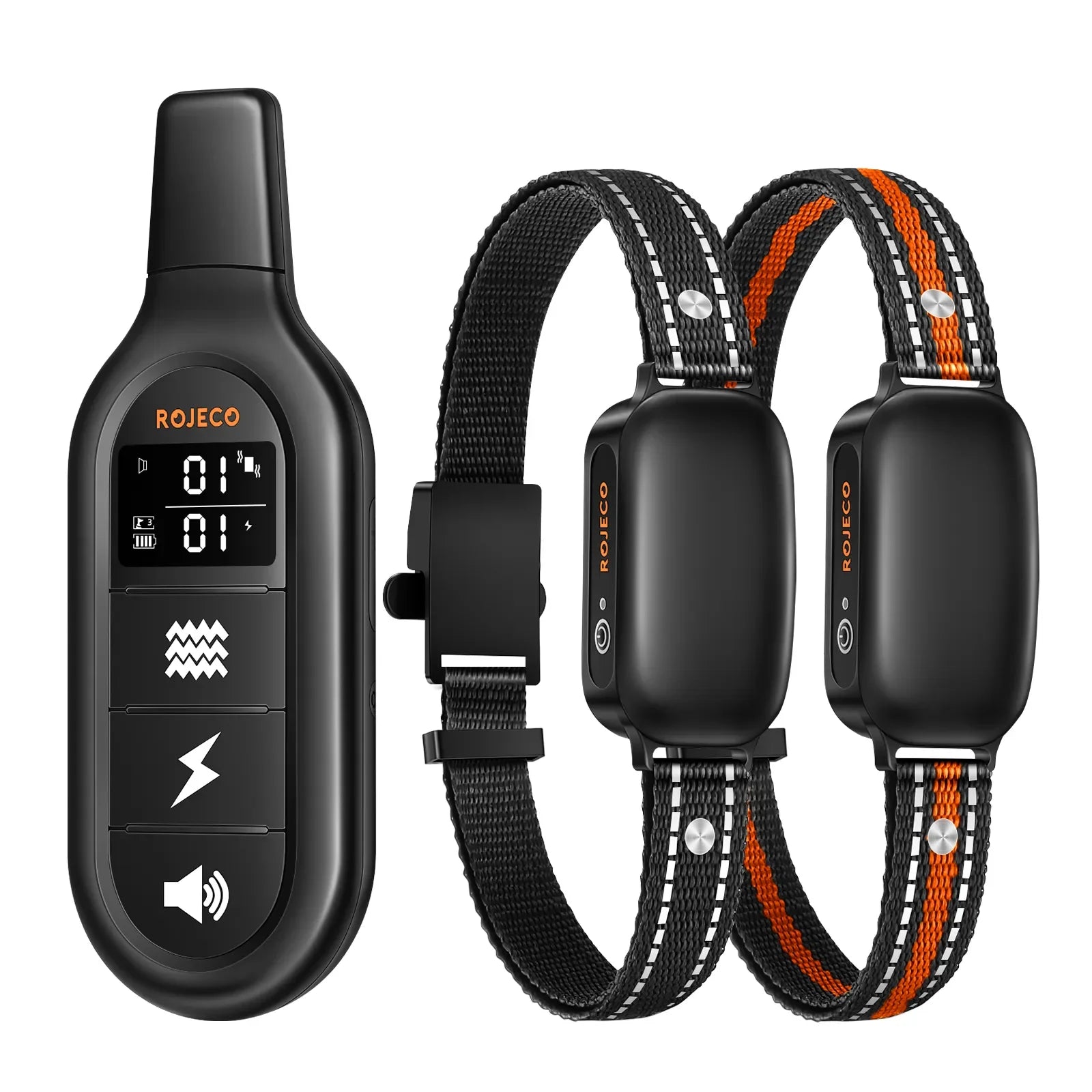 Hundetrainings-Halsband E-Collar – 1000m Reichweite, IPX7, 16 Stufen, Wiederaufladbar