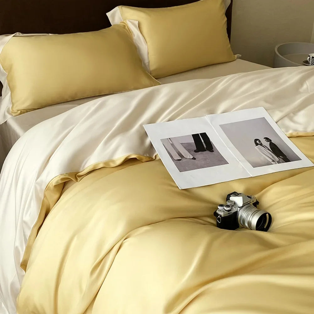 Silk Duvet Cover Set — 6A Mulberry