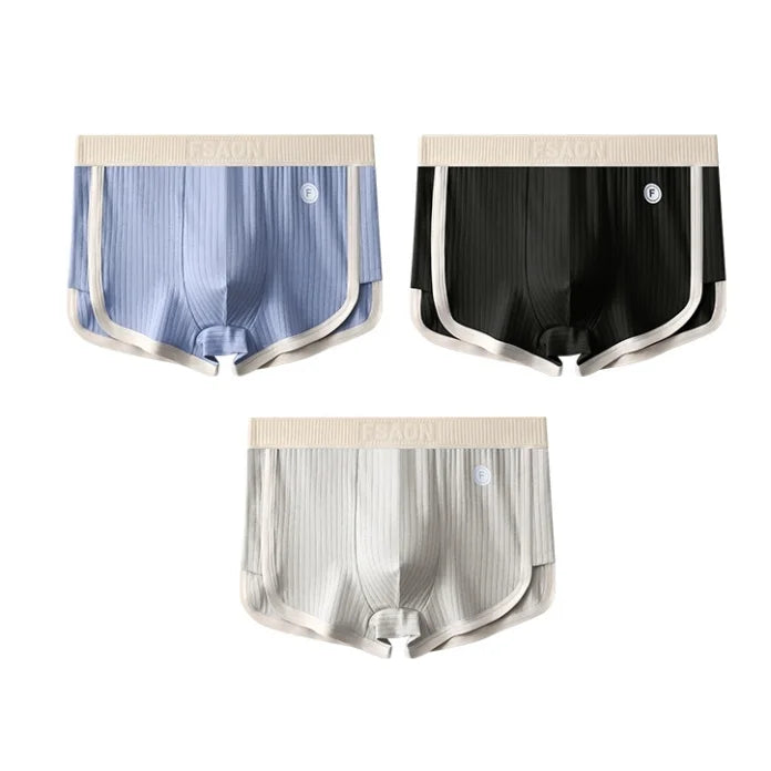 Herren Boxershorts aus Baumwolle | 3er Set – Atmungsaktiv & Komfortabel