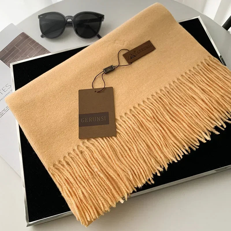 Damen Pashmina-Schal – Warm & Weich, Frühling/Herbst/Winter