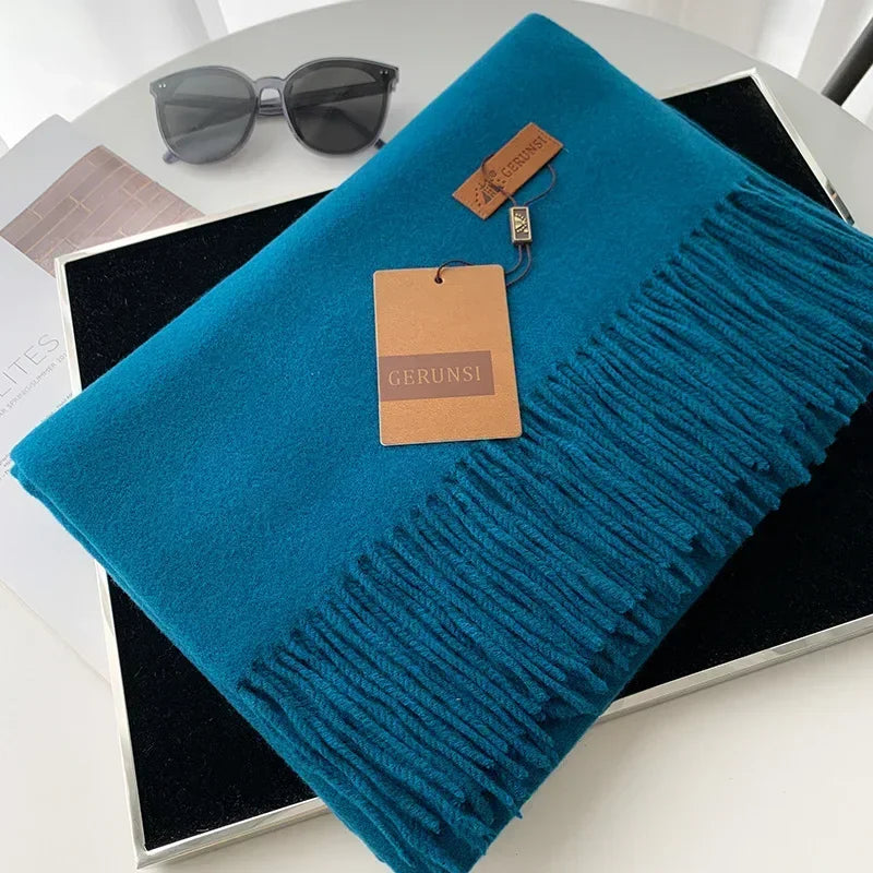 Damen Pashmina-Schal – Warm & Weich, Frühling/Herbst/Winter