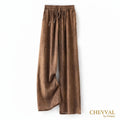 CHEVVAL 100% Seiden-Weithose Damen ·