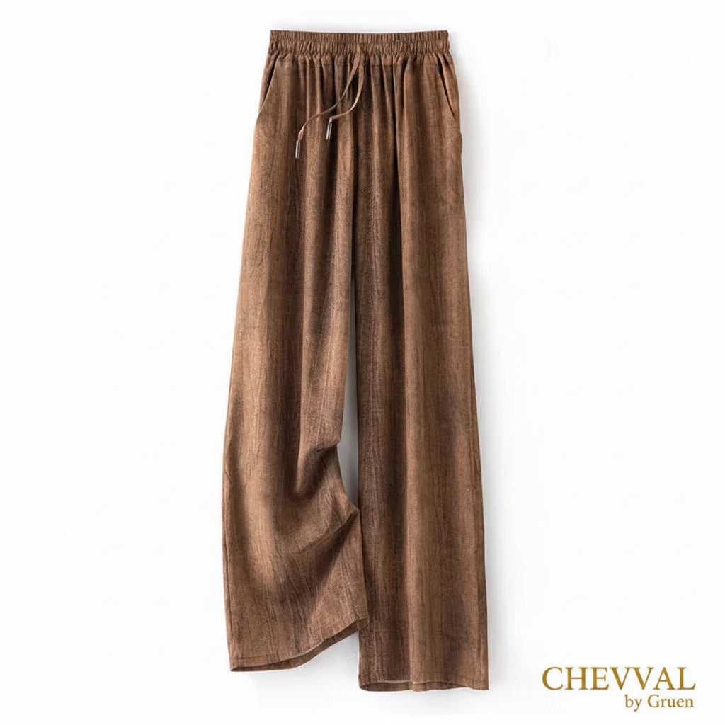CHEVVAL 100% Seiden-Weithose Damen ·
