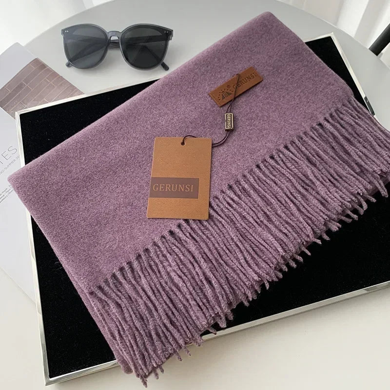 Damen Pashmina-Schal – Warm & Weich, Frühling/Herbst/Winter