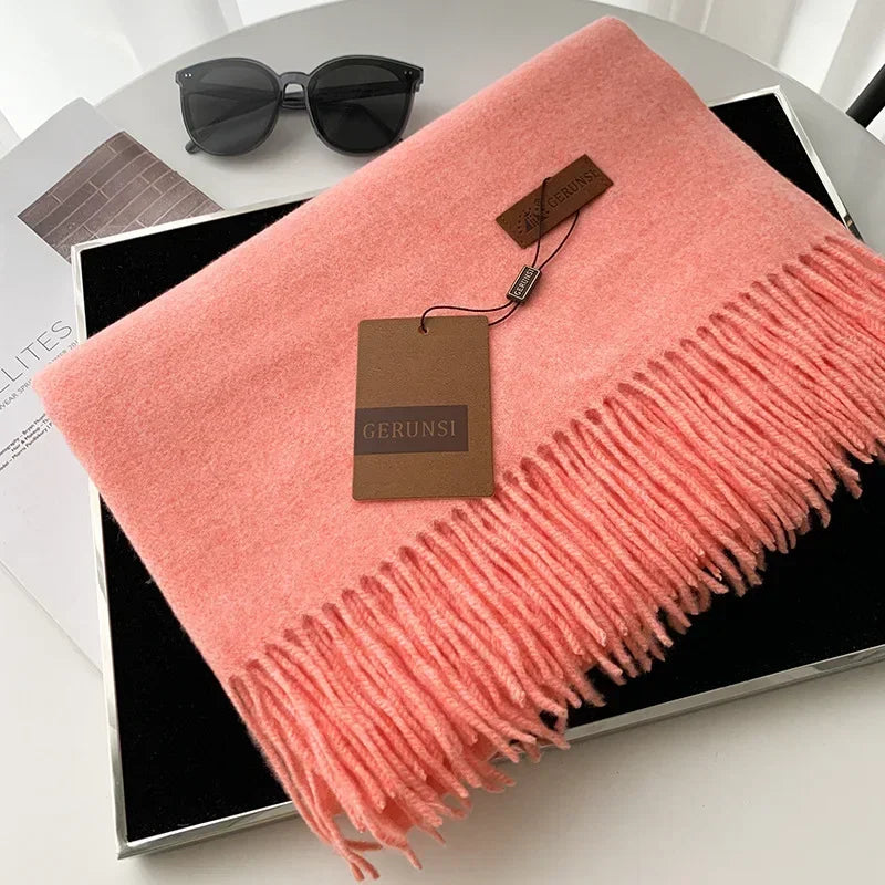 Damen Pashmina-Schal – Warm & Weich, Frühling/Herbst/Winter