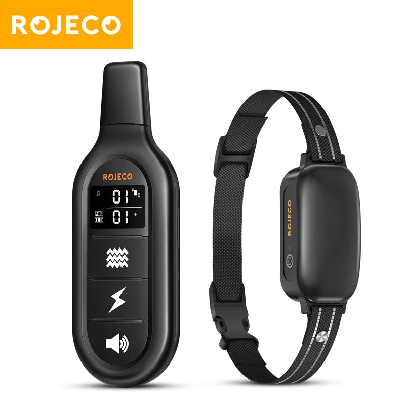 Hundetrainings-Halsband E-Collar – 1000m Reichweite, IPX7, 16 Stufen, Wiederaufladbar