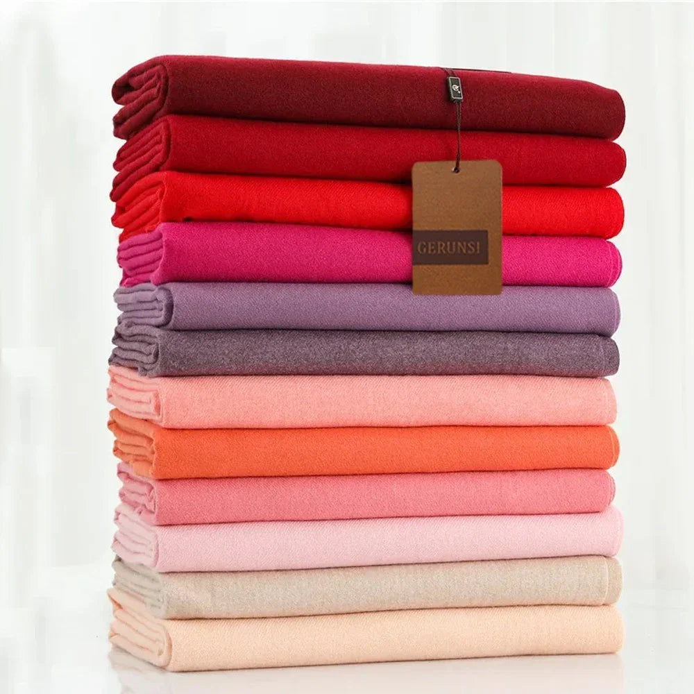 Damen Pashmina-Schal – Warm & Weich, Frühling/Herbst/Winter
