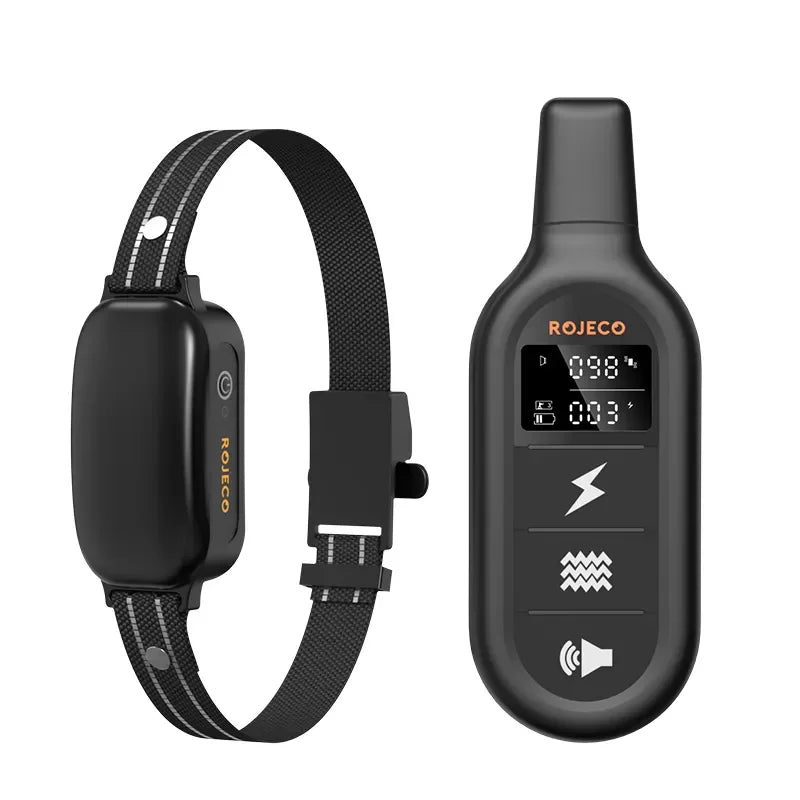 Hundetrainings-Halsband E-Collar – 1000m Reichweite, IPX7, 16 Stufen, Wiederaufladbar