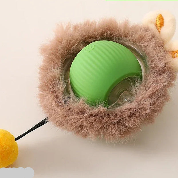 Interaktiver Katzenball mit Bewegungssensor – Automatisch & Aufladbar