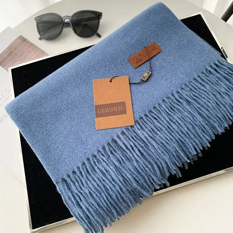 Damen Pashmina-Schal – Warm & Weich, Frühling/Herbst/Winter