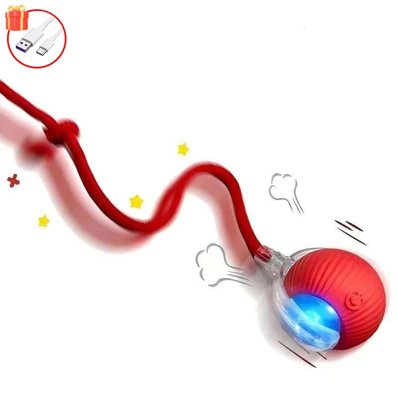 Interaktiver Katzenball mit Bewegungssensor – Automatisch & Aufladbar