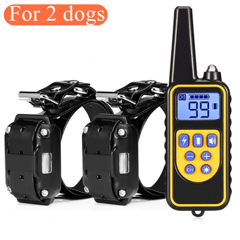 Hundetrainings-Halsband E-Collar – Wasserdicht IPX7, Wiederaufladbar, Beep & Vibration