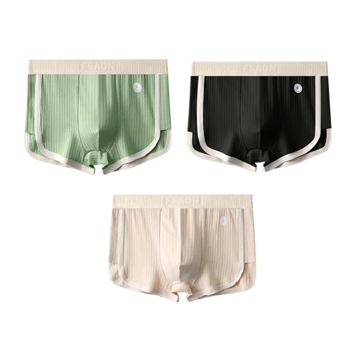 Herren Boxershorts aus Baumwolle | 3er Set – Atmungsaktiv & Komfortabel