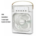 3-in-1 Mini Luftkühler mit LED | Portable Air Cooler Fan