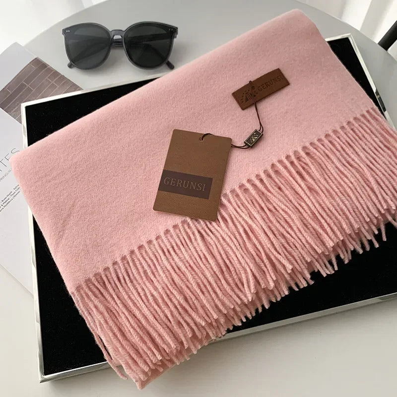 Damen Pashmina-Schal – Warm & Weich, Frühling/Herbst/Winter