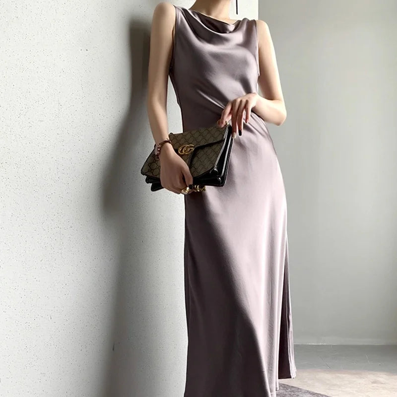 Damen Seidenkleid — 100% Maulbeerseide