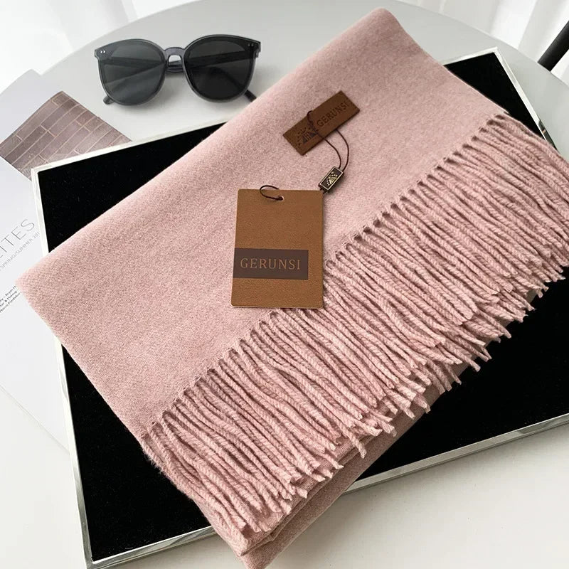 Damen Pashmina-Schal – Warm & Weich, Frühling/Herbst/Winter