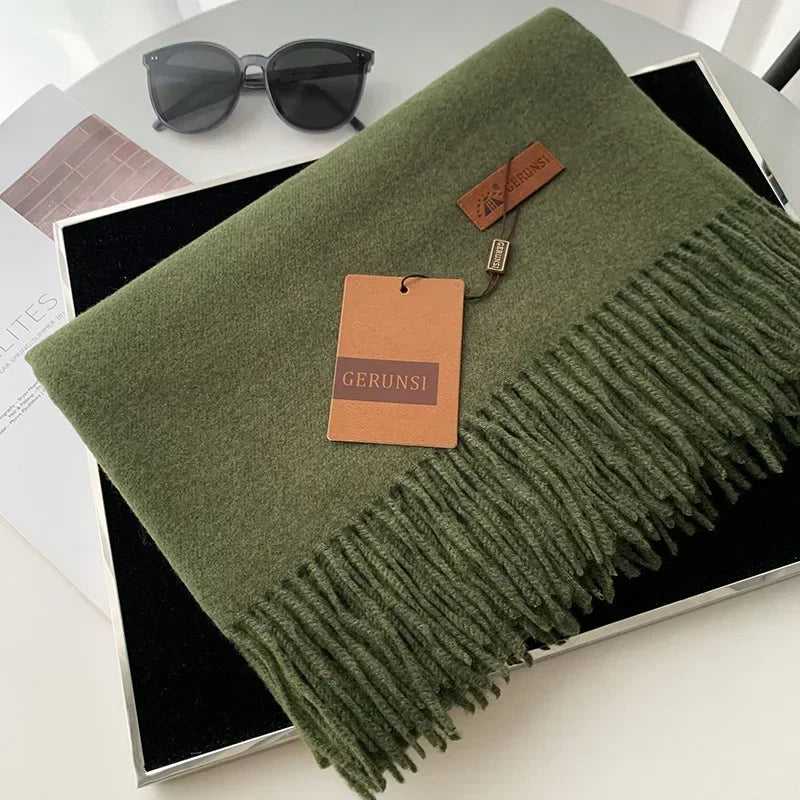 Damen Pashmina-Schal – Warm & Weich, Frühling/Herbst/Winter
