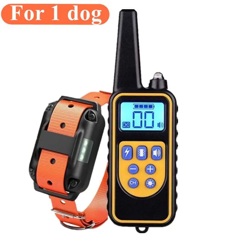 Hundetrainings-Halsband E-Collar – Wasserdicht IPX7, Wiederaufladbar, Beep & Vibration