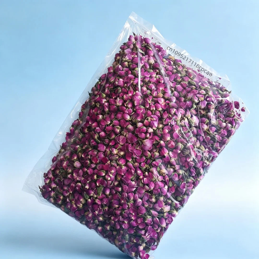 Getrocknete Rosenknospen & Rosenblüten