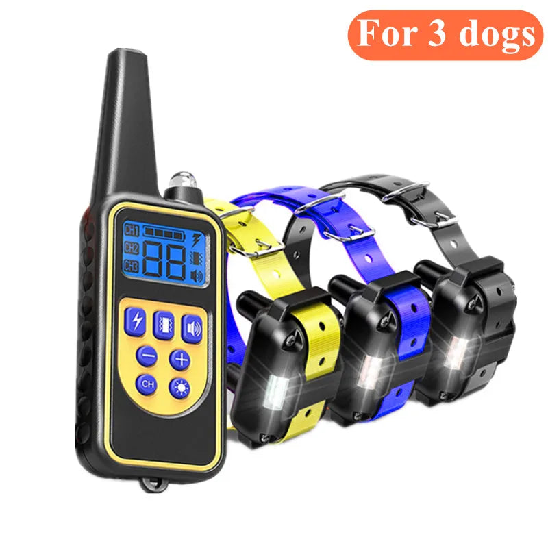 Hundetrainings-Halsband E-Collar – Wasserdicht IPX7, Wiederaufladbar, Beep & Vibration