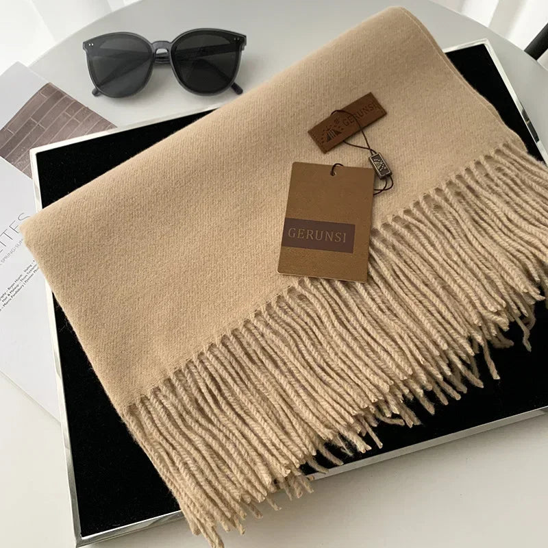 Damen Pashmina-Schal – Warm & Weich, Frühling/Herbst/Winter