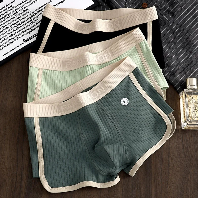 Herren Boxershorts aus Baumwolle | 3er Set – Atmungsaktiv & Komfortabel