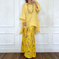 Asymmetrisches Sommer-Set · Loose Top & Wide-leg Pants | Asymmetric Summer Set · Loose Top & Wide-leg Pants
