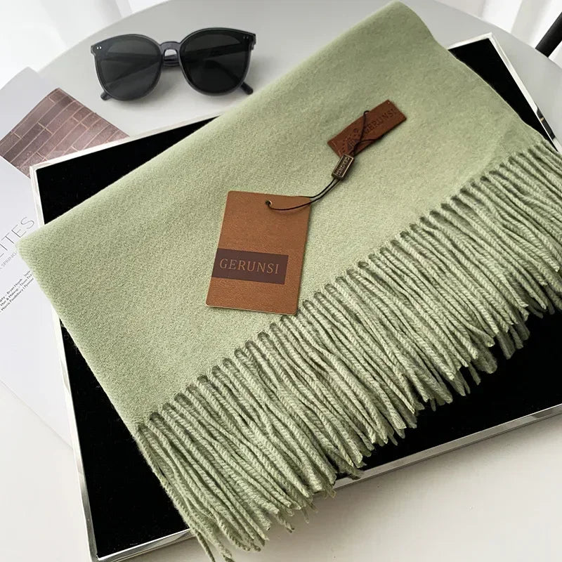 Damen Pashmina-Schal – Warm & Weich, Frühling/Herbst/Winter