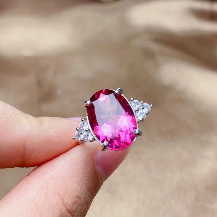 Echter Topas Ring · 925 Silber | Genuine Topaz Ring · 925 Silver