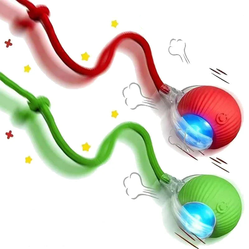Interaktiver Katzenball mit Bewegungssensor – Automatisch & Aufladbar