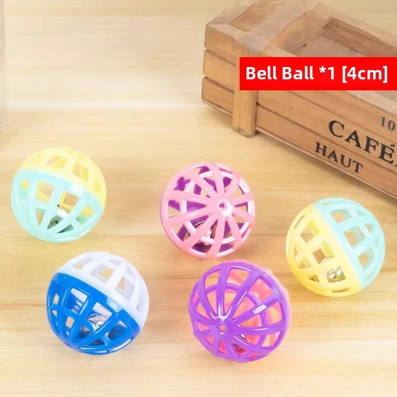 Katzen-Puzzle-Box aus Filz – Interaktives Spielzeug mit Ball & Kratzbrett