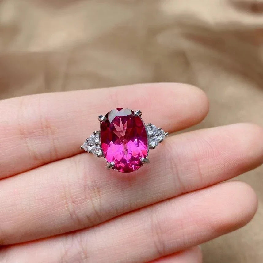 Echter Topas Ring · 925 Silber | Genuine Topaz Ring · 925 Silver