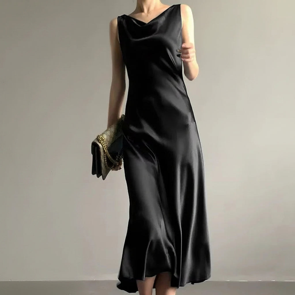 Damen Seidenkleid — 100% Maulbeerseide