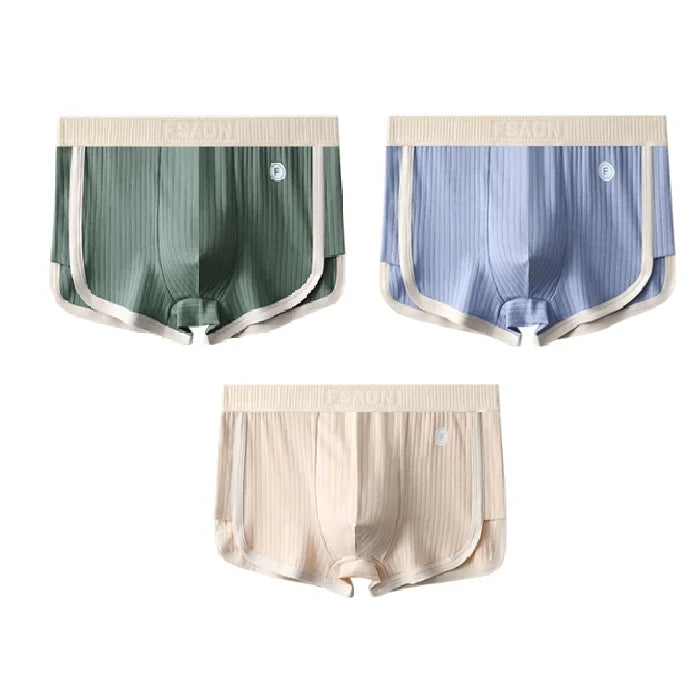 Herren Boxershorts aus Baumwolle | 3er Set – Atmungsaktiv & Komfortabel