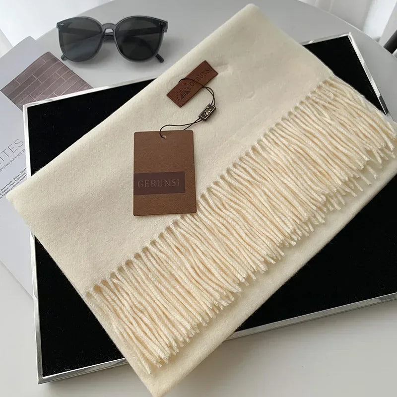 Damen Pashmina-Schal – Warm & Weich, Frühling/Herbst/Winter